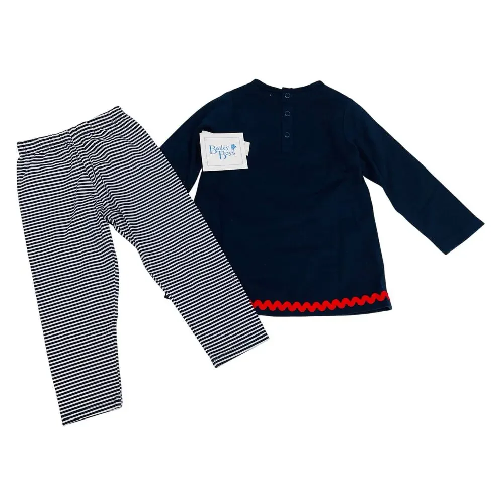 NWT Bailey Boys 18M Game Day Tunic Pant Set